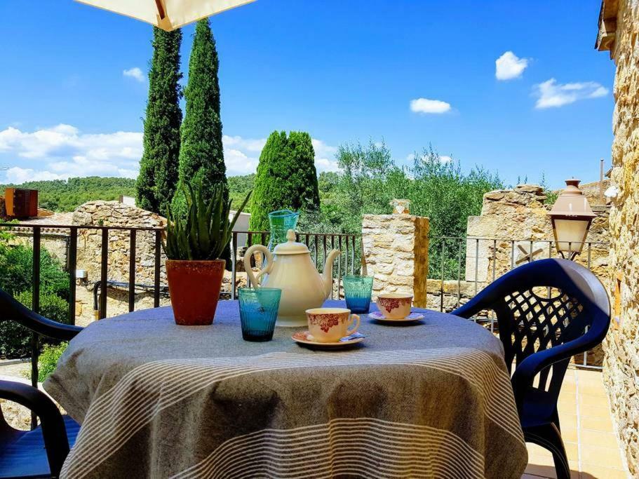 Apartamento Peratallada Girona Dış mekan fotoğraf
